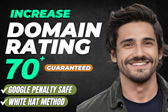 increase ahref domain rating dr, ahref url rating ur, moz domain authority da