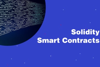 create smartcontract on solidity for evm chain eth bsc polygon etc