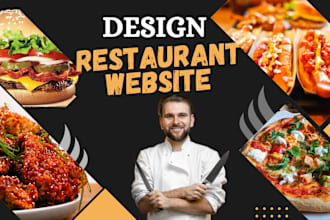 create  your restaurant website, online ordering website, odoo website design