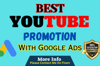 do expert organic youtube promoter and SEO specialist