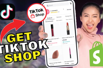 create, fix, or optimize tiktok shop