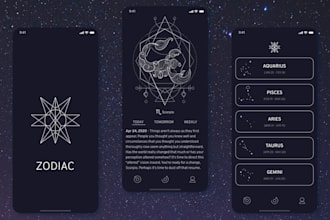 develop astrology website, astrology app, daily horoscope app, tarot reading app