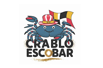 create a distinctive, copyright compliant crab business logo