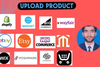 bulk upload import products on magento lazada shopee prestashop opencart walmart