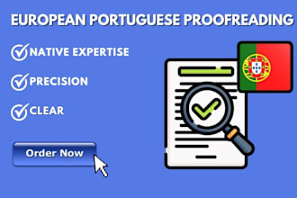 proofread portuguese written documents