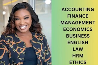 help in accounting, economics, statistics and taxation