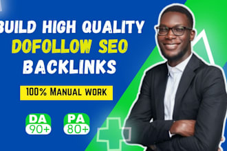 build high quality dofollow SEO backlinks increase domain rating