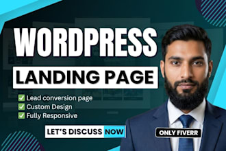 design responsive clone landing page using elementor pro revamp landing page