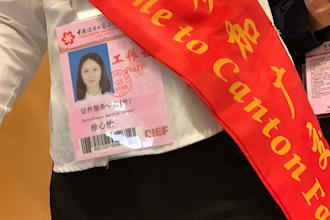 translate and assist you on canton fair or other events in guangdong