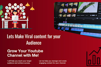 manage everything on your youtube channel, from video editing to SEO