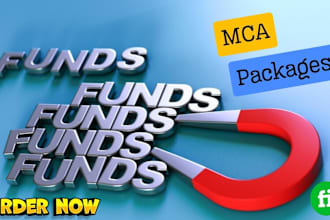 provide merchant cash advance packages and submissions