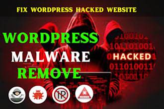 do wordpress malware removal, remove virus with wordpress security