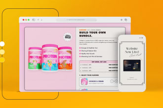 design a modern, responsive, and user friendly website using framer or webflow