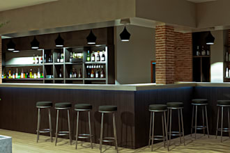 model and render your house, apartament or business