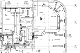 design residential or commercial hvac and plumbing systems for your project