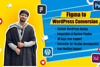 covert figma to wordpress , PSD to wordpress