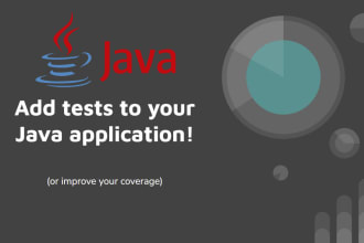 add tests or coverage to your java application