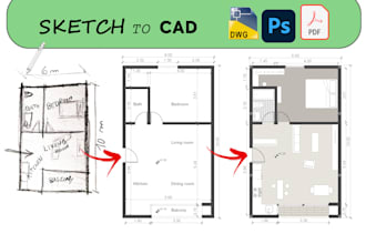 draw your architecture plans and blueprints with autocad