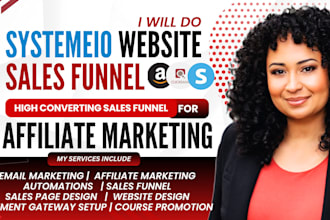 design systeme io website systeme io affiliate marketing systeme io sales funnel