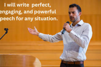 write perfect engaging and powerful speech for any situation