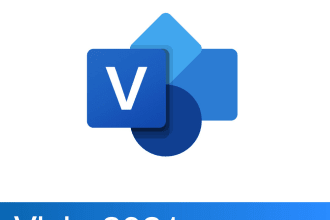 make process flow using ms visio