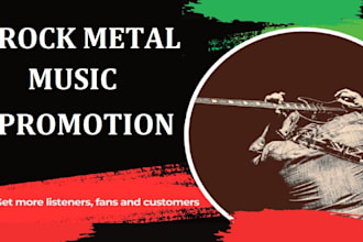 do submit your rock metal music promotion to targeted active real audience