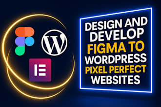 design and develop figma to wordpress pixel perfect websites