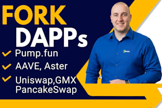 fork pump fun four meme uniswap gmx web3 defi dapp evm solana hyper blockchain