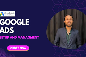 setup and manage google ads adwords ppc campaigns