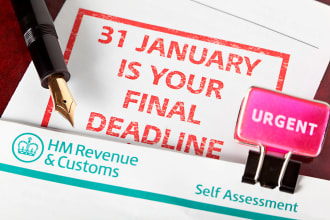prepare and file UK self employment and personal tax return