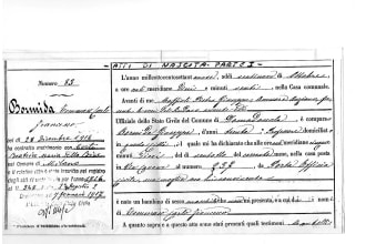 transcribe and translate old italian records