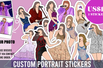 create amazing custom sticker designs for you