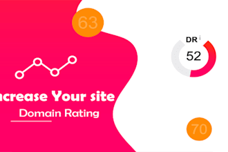 increase DR 50 plus increase domain rating ahrefs