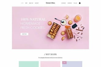 design candy shopify store candy store cookies store chocolate shopify website