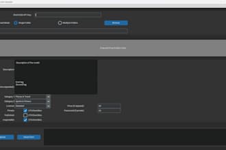 program your needs and help with it