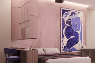create individual design project for your living space