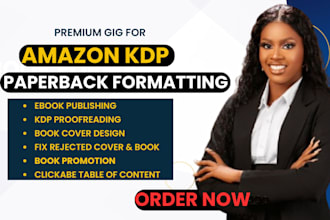ebook kindle formatting amazon kdp paperback book formatting editing proofread