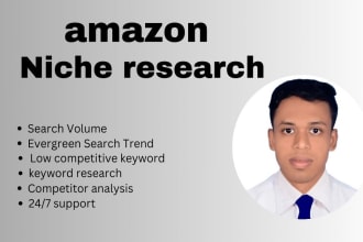 amazon niche keyword research with competitor analysis