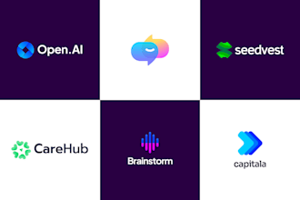 design a modern ai futuristic saas startup timeless logo