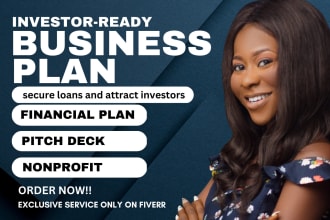 develop investor ready business plan, grant proposal, grant writer grant writing