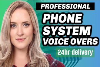 record pro phone greetings, voicemails and IVR prompts