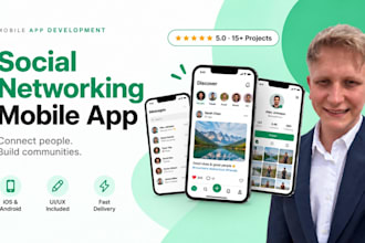 develop a social networking mobile app