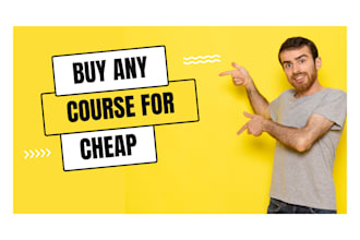 help you buy any course for cheap