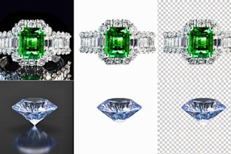 remove the background and enhance the product image