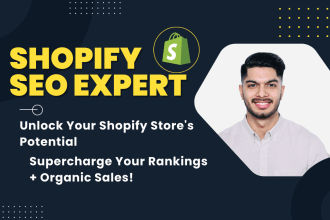 do complete SEO of shopify store to improve sales, ranking and traffic