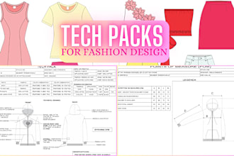 help with your collection and fashion tech packs