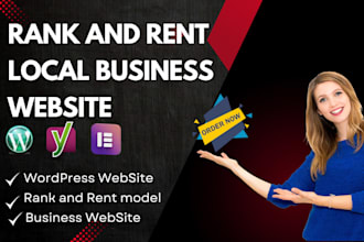 create professional local rank and rent website for you