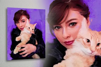 transform your photos into beautiful, painterly portraits