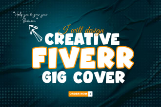 design creative fiverr gig image and gig cover gig thumbnail