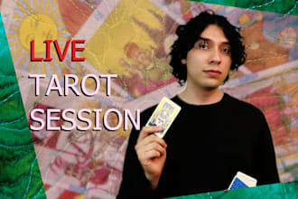 provide a live tarot consultation with unlimited questions